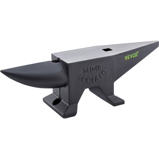 Vevor Cast Iron Anvil, 88 Lbs (40Kg) Single Horn Anvil