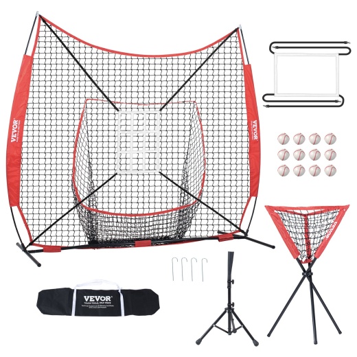 Vevor 7X7 Ft Baseball Softball Practice Net