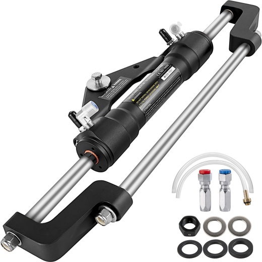 Vevor Hydraulic Steering Cylinder 300Hp - Ultimate Hydraulic Steering for Boats