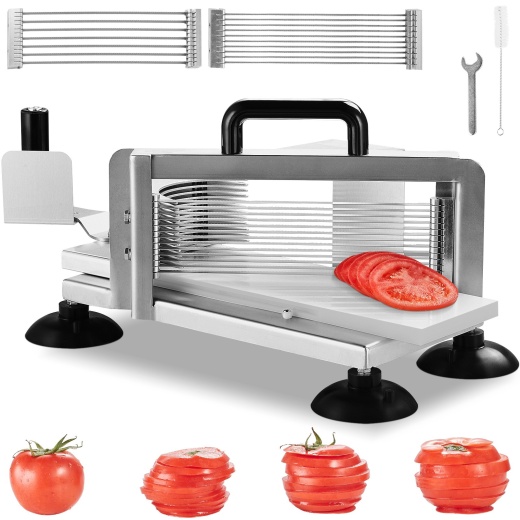 Vevor Commercial Tomato Slicer: Efficient Cutting Made Easy
