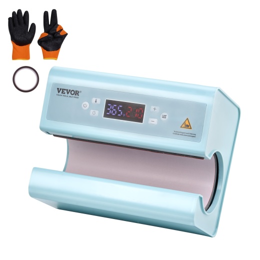 Vevor Auto Tumbler Heat Press Machine 11-30Oz Sublimation Mug Heat Press Blue