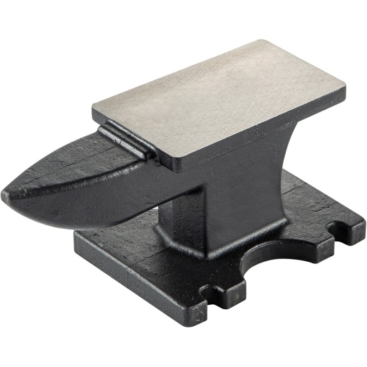 Vevor Cast Iron Anvil - 25 Lbs Single Horn Anvil for Bending and Shaping