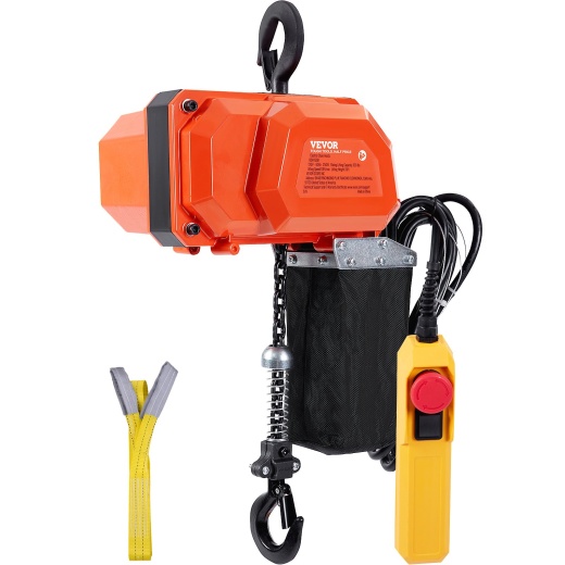 Vevor Electric Chain Hoist - 330 Lbs Load Capacity, 10 Ft Lifting Height
