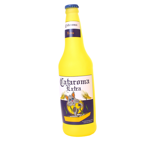 Silly Squeaker Beer Bottle Cataroma