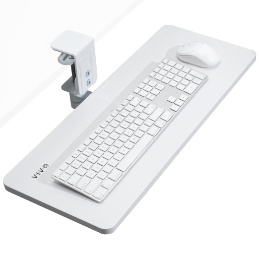 Single Clamp Rotating Keyboard Tray (MOUNT-KB01CB Series)