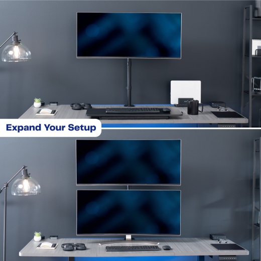 VIVO Single Monitor Extra Tall Desk Mount