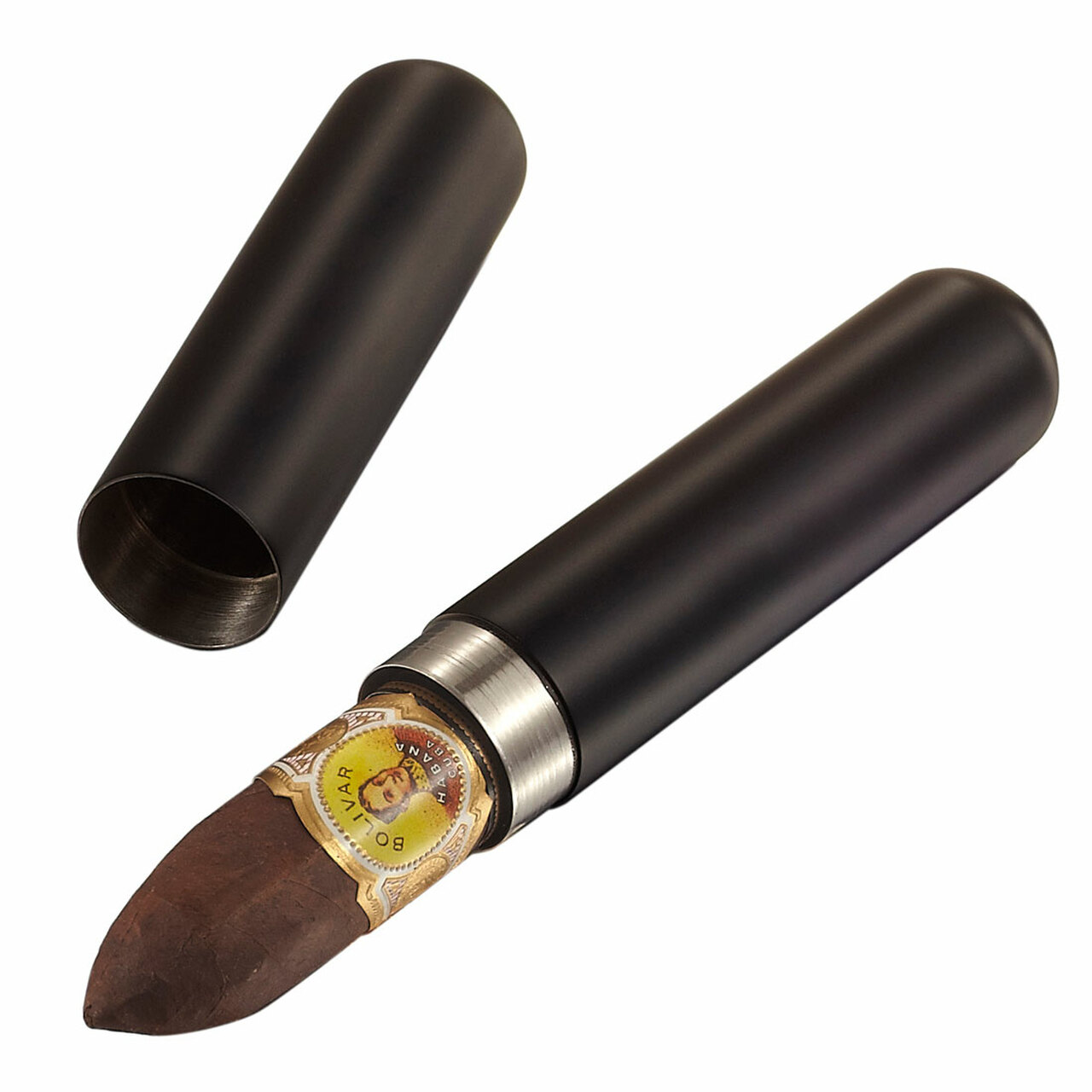 Visol Archibald Matte Black Cigar Scissors