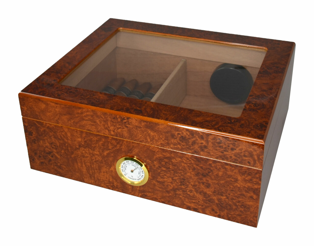 Visol Analog Hygrometer Humidor