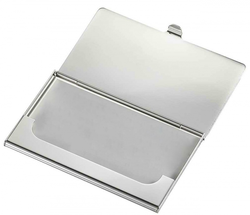 Tucson Silver Plated Business Card Case