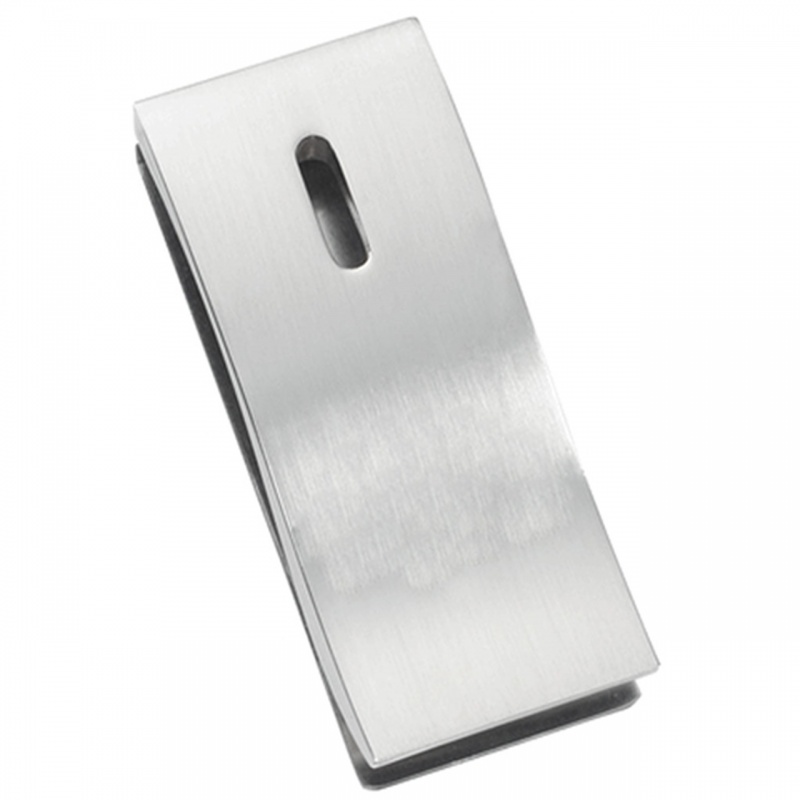 Visol St. Louis Stainless Steel Curved Money Clip