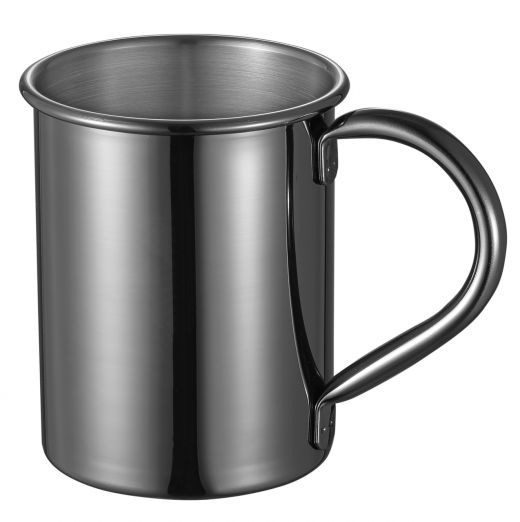 Visol Elise Gun Metal Finish Moscow Mule Mug - 13 Ounce Luxury Mug