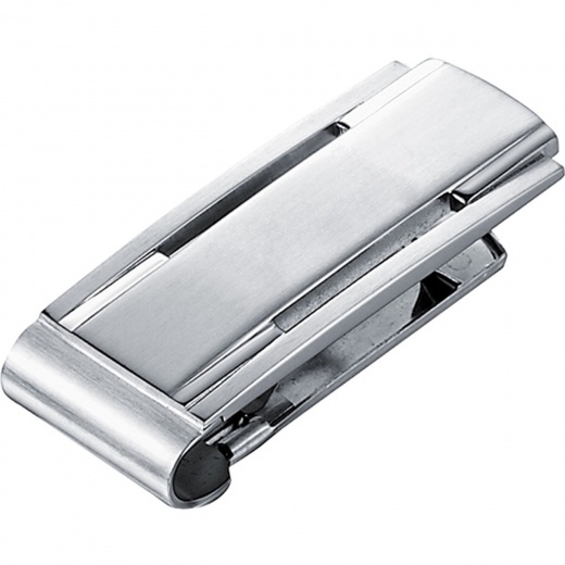 Visol Bryon Stainless Steel Engravable Money Clip