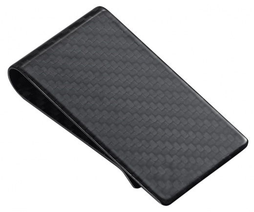 Visol Black Carbon Fiber Money Clip