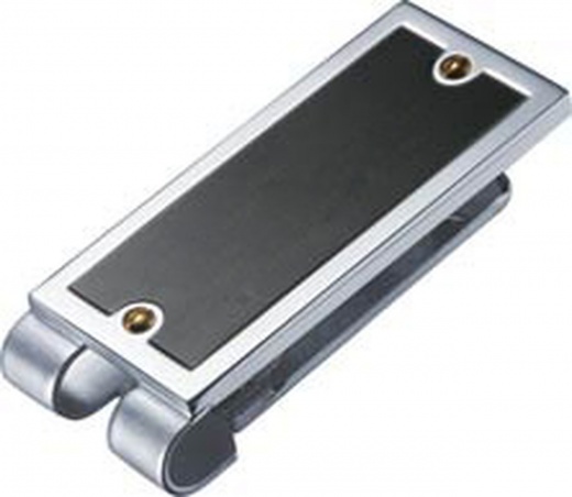 Visol Magnus Black Matte Stainless Steel Money Clip
