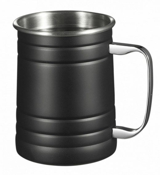 Visol 16 Oz Matte Black Stein Moscow Mule Mug