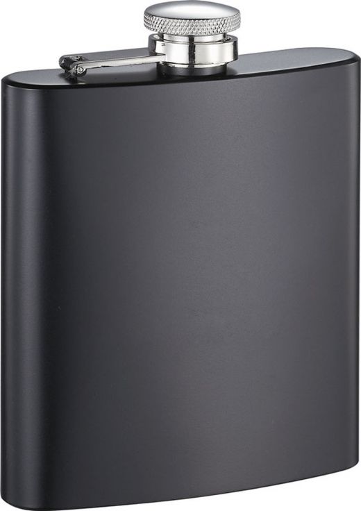 Visol Jambo Black Matte Rubberized Flask