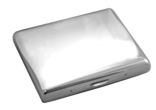 Visol Mirror Polished Stainless Steel Cigarette Case