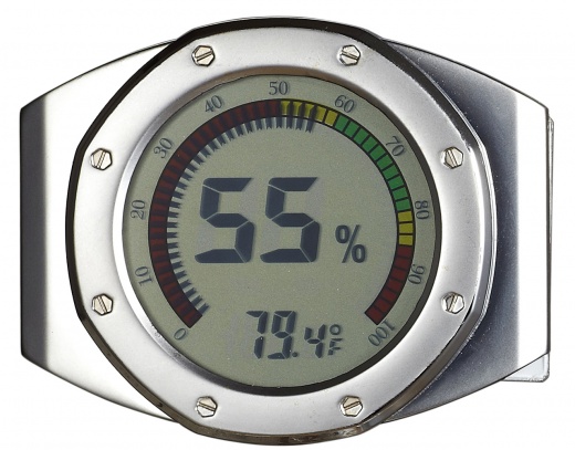 Visol Ultramodern Circular Digital Hygrometer