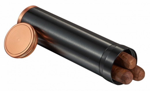 Visol Carlos Jr. 3-Cigar Travel Humidor