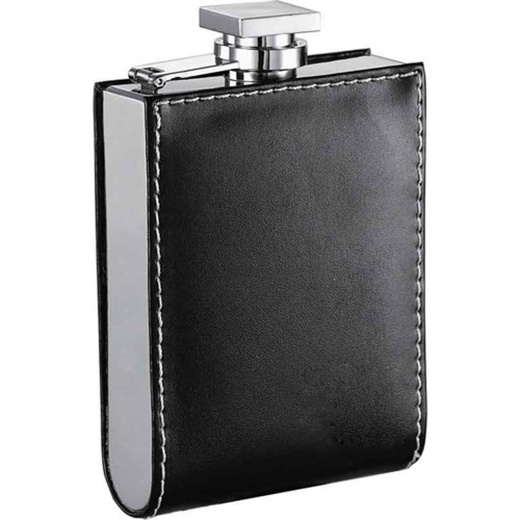 Visol Wallet Black Hip Flask
