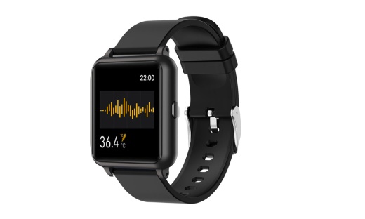 Oxitemp Smart Watch with Live Oximeter, Thermometer, and Pulse Monitor