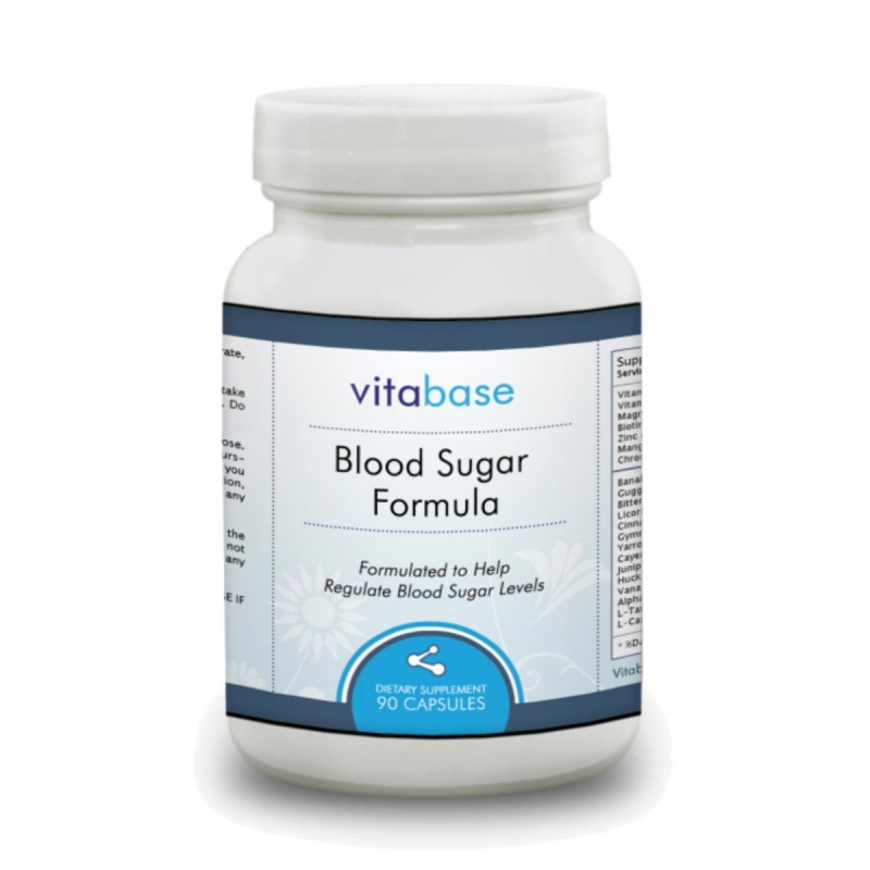 Blood Sugar Formula - 20 Herbs & Multivitamin For Blood Sugar Support