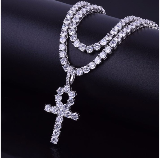Loop 4Mm Cz Ankh Cross - A Symbol of Eternal Life and Progress