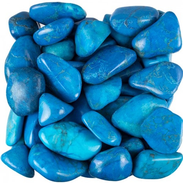 Tumbled Stone Blue Howlite