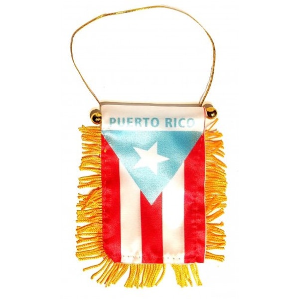 Puerto Rico Flag Mini Banner