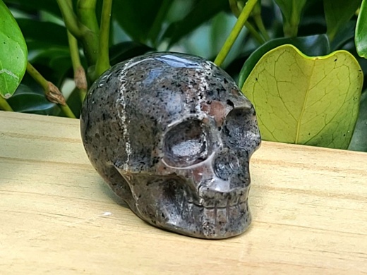 Natural Stone Skull 50-60 Mm : Yooperlite