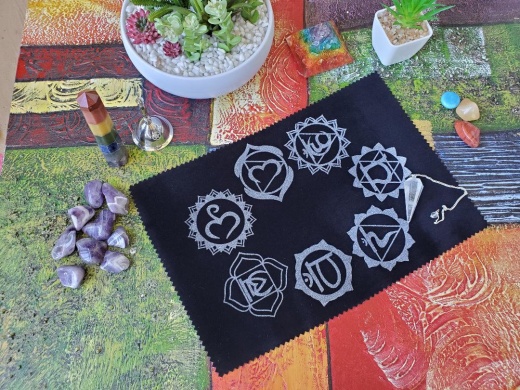 Pendulum Mat - Seven Chakra