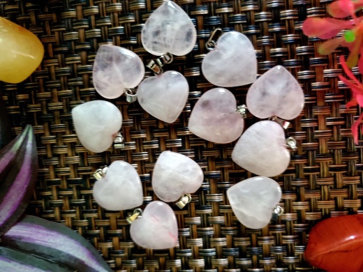 Handsa Pendulum 45-50 Mm : Rose Quartz