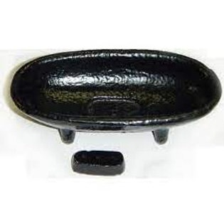 Cast Iron Canoe Smudge Pot & Incense Burner 4"
