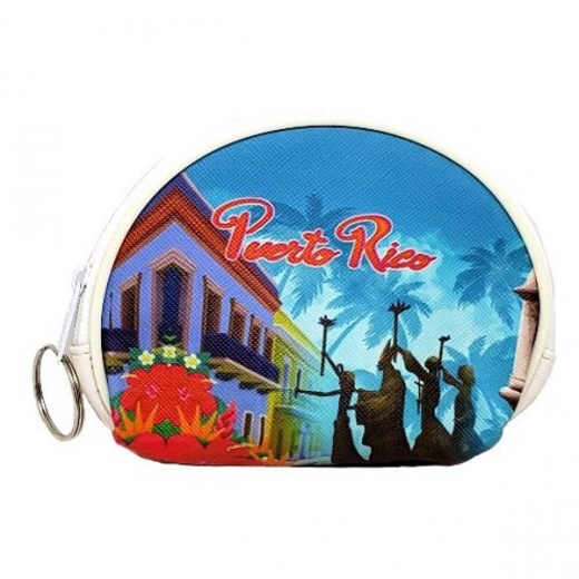 Puerto Rico Coin Purse : Old San Juan & Kings