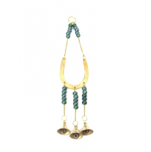 Lucky Horse Shoe Chime 12"l