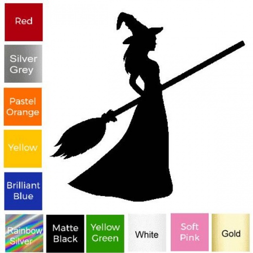 Witch Broom Sticker #14