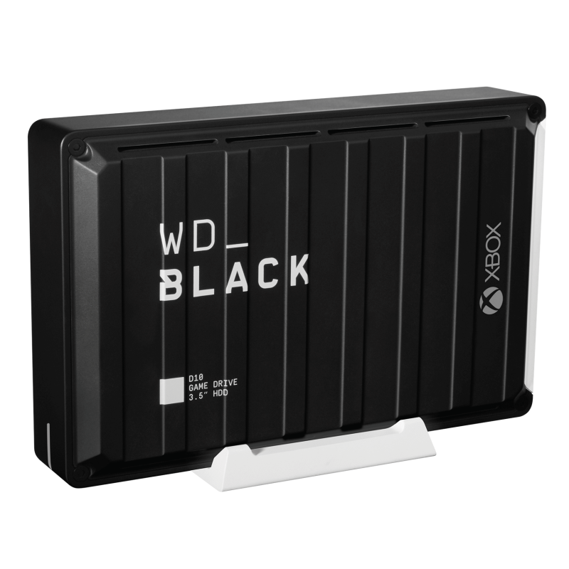 Wd Black 12Tb Wd_Black™ D10 Game Drive For Xbox™ (Recertified) - Rwdba5e0120hbk-Nesn