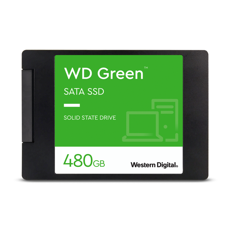 Western Digital Wd 2.5"/7Mm 480Gb, Green - Wds480g2g0a