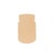 Wooden Cutout Mason Jar, 12"