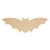Wood Halloween Bat Cutout, Large 16" X 5.25"