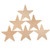 2" Star Wooden , 1/4" Thick