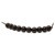 7/16" Black Wooden Bead, With 5/32" Hole