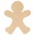 Gingerbread Man Cutout Small 6"L X 4.7"w