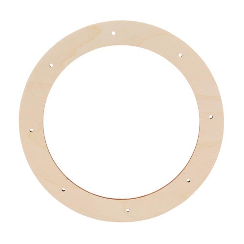 Wooden Wreath Form, 10-1/2”