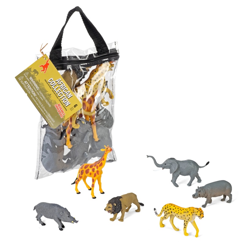 Polybag Zip Africa Figurines - 12"