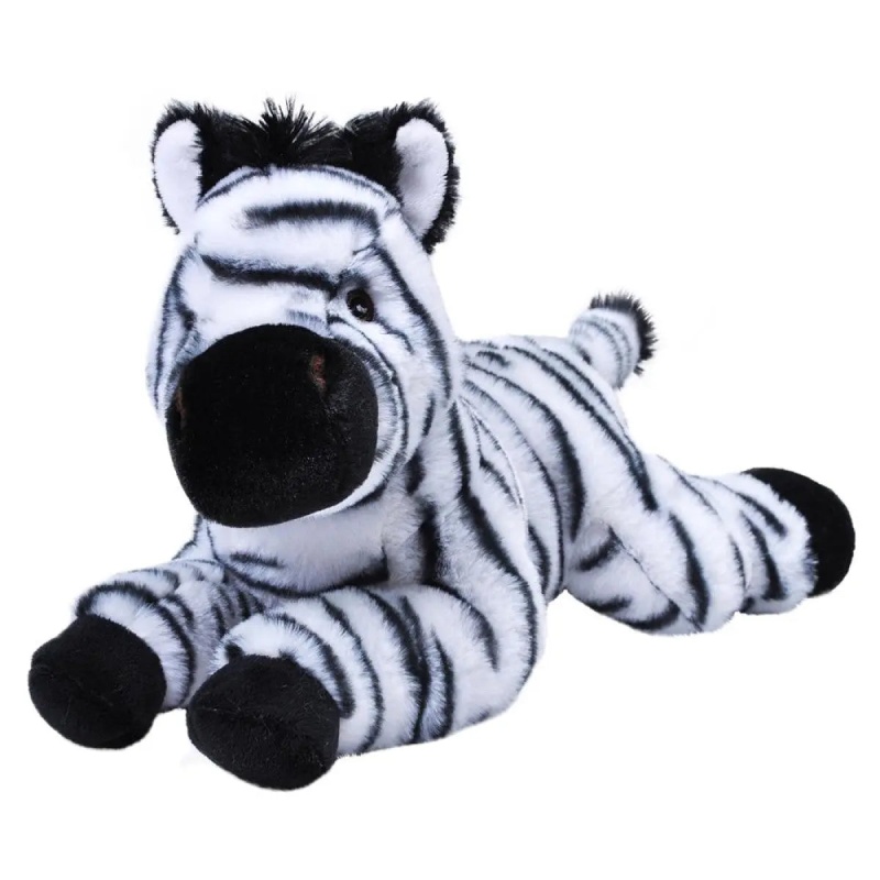 Ecokins Zebra Stuffed Animal - 12"