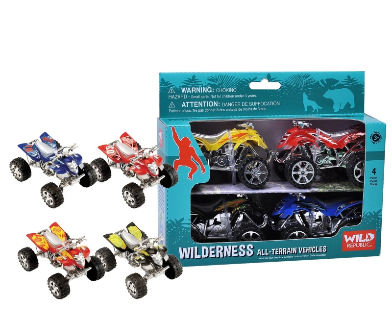 Wilderness ATV Action Toy Set - 2.75"