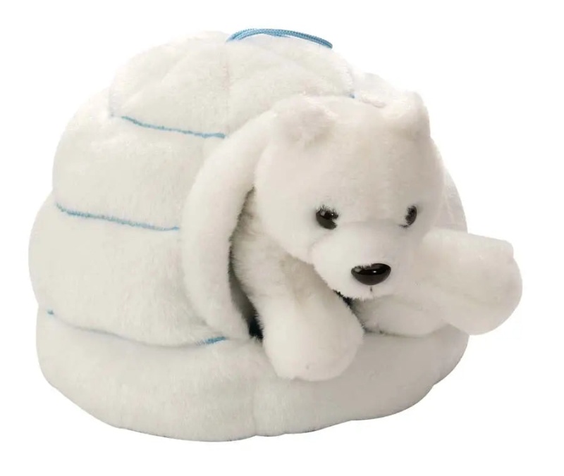 Polar Bear Stuffed Animal - 8"