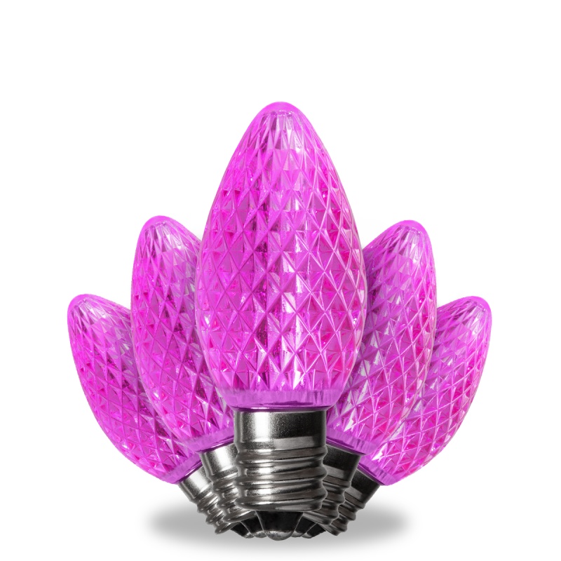 C7 Pink Kringle Traditions® Led Bulbs