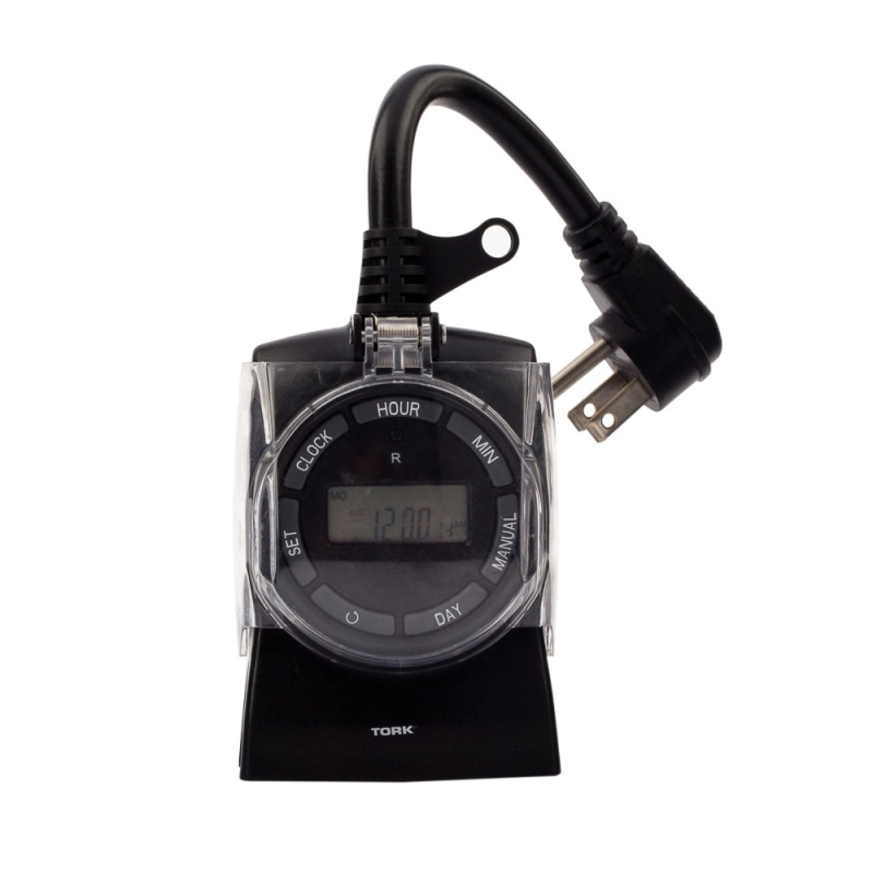 Wintergreen Lighting® 15 Amp Digital Outdoor Plug-In Timer